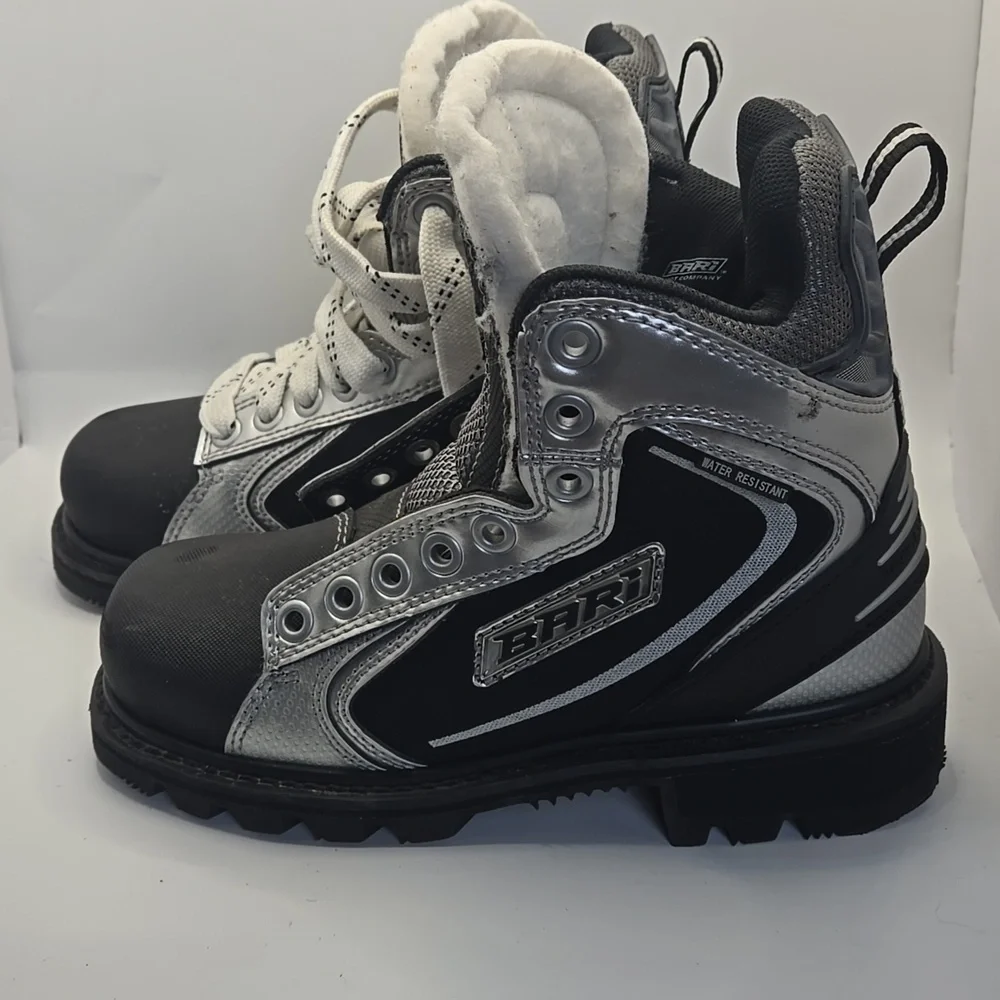 BARI Rookie Ice Hockey Skate Street Boots Kids 3.5 M Winter Thinsulate Insulated